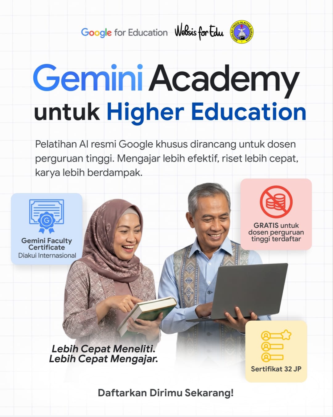 STIE Swasta Mandiri Sukses Selenggarakan Gemini Academy for Higher Education, Dosen Raih Sertifikat Keahlian Internasional dari Google